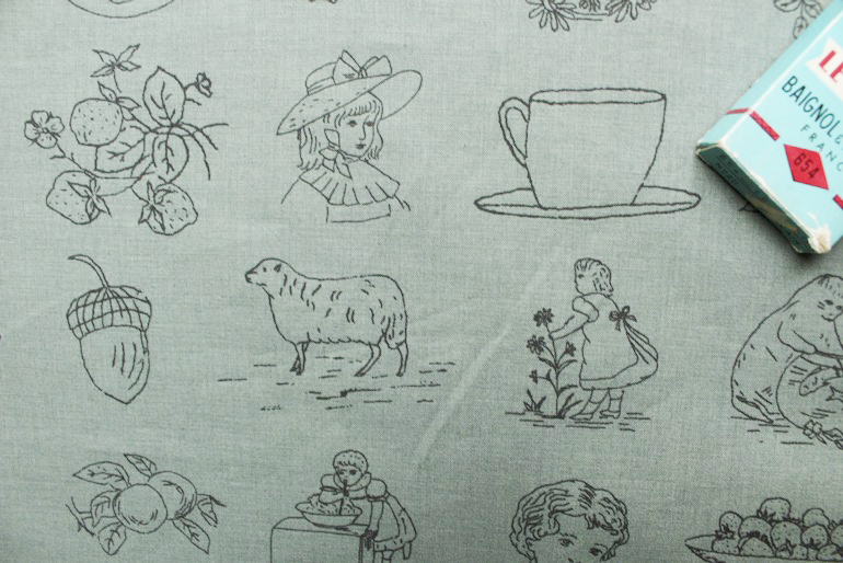 Ji FG Petite Odile 刺繍モチーフ